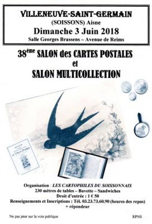 Lire la suite à propos de l’article Salon cartes postales 2018