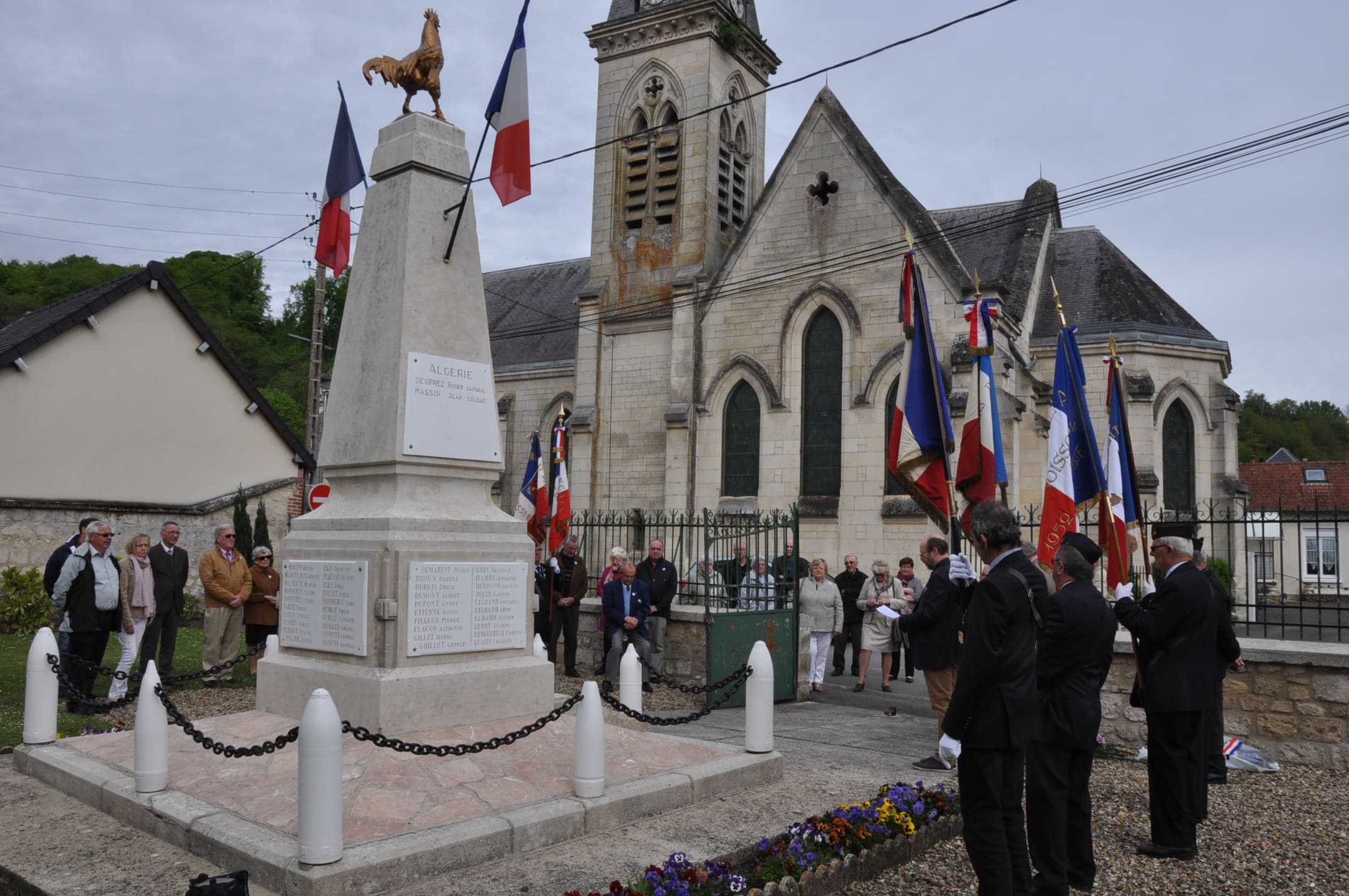 Commémoration victoire 8 mai 1945 - Cuffies 2015