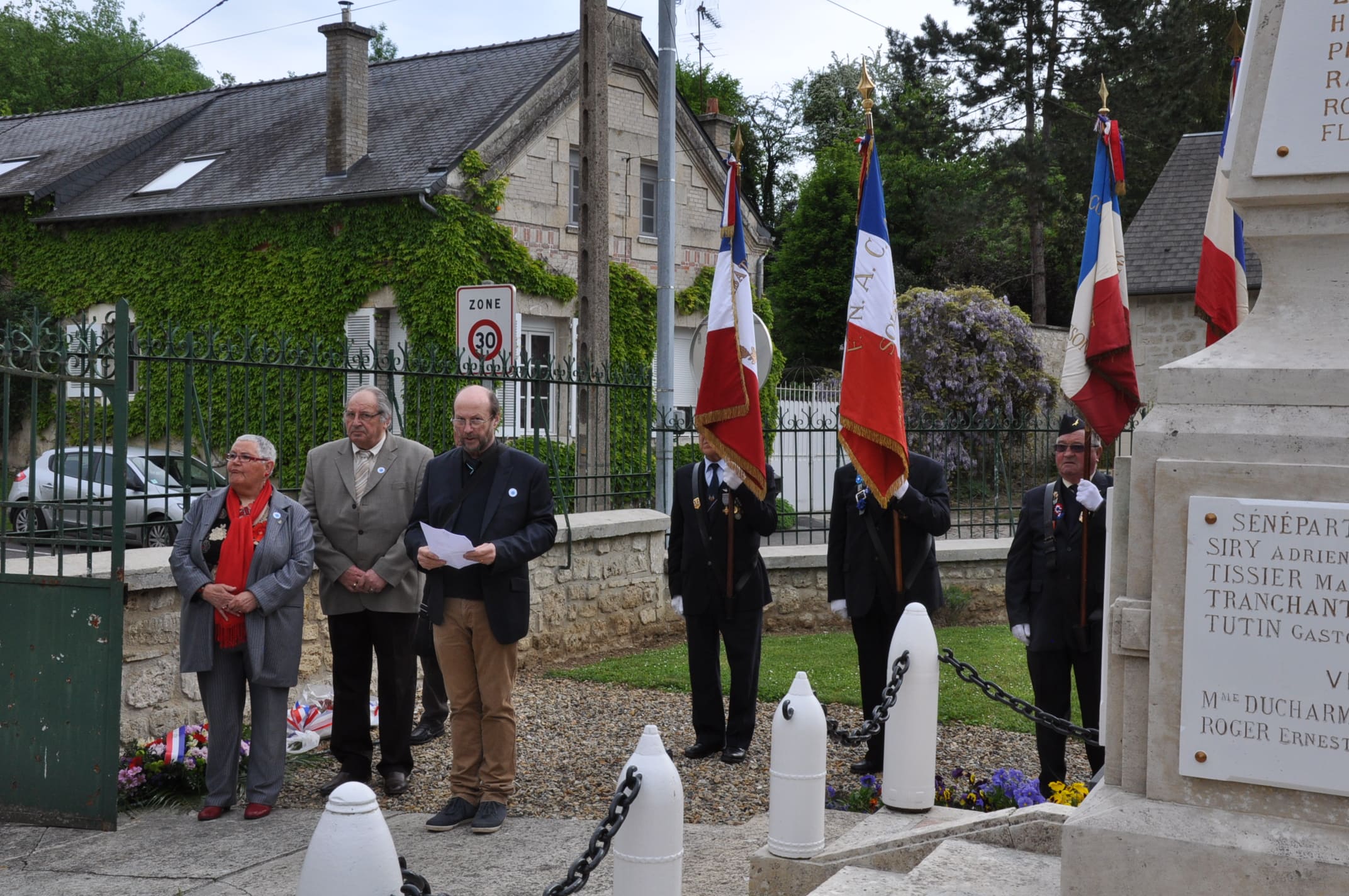Commémoration victoire 8 mai 1945 - Cuffies 2015
