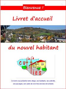 Lire la suite à propos de l’article BIENVENUE A CUFFIES ! Livret d’accueil du nouvel habitant